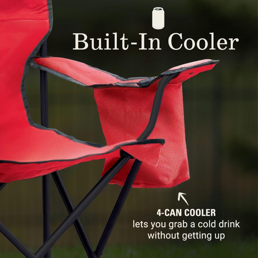 Coleman Cooler Quad Chair